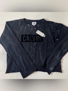 Calvin Klein Block Logo Crewneck